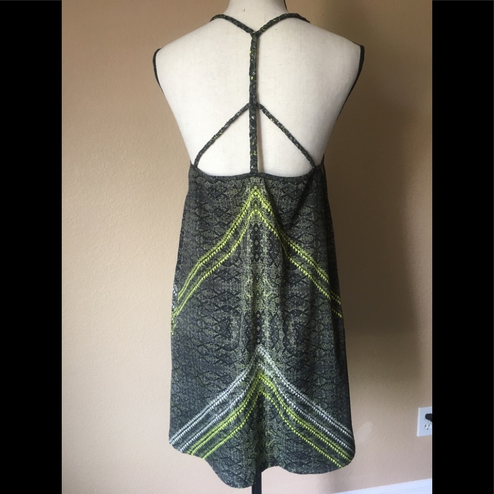 Rip Curl A-line Braided Straps Gray dress S - Picture 3 of 12